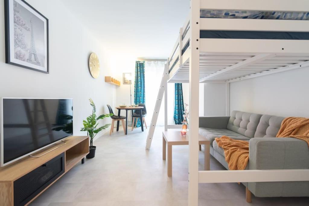 Le Studieux-T1-30M2-Pte Paris M7 Le Kremlin-Bicêtre Exterior foto